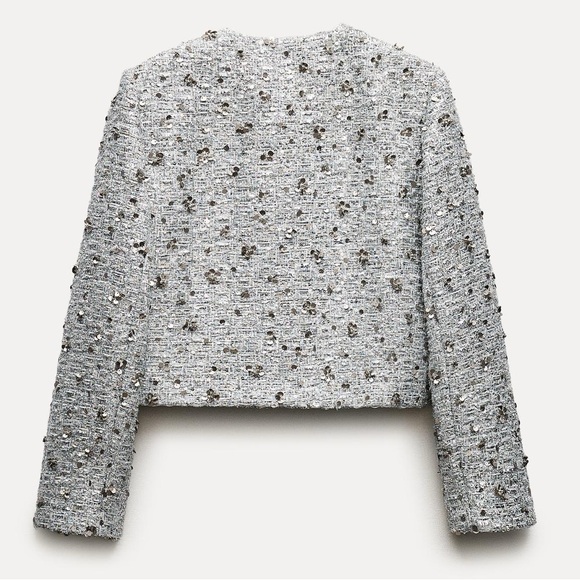 Zara sequin jacket zw collection - Picture 10 of 16